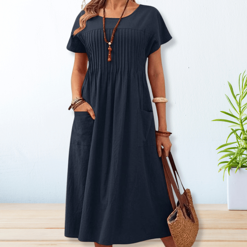 Charis | Elegant Pocket Dress