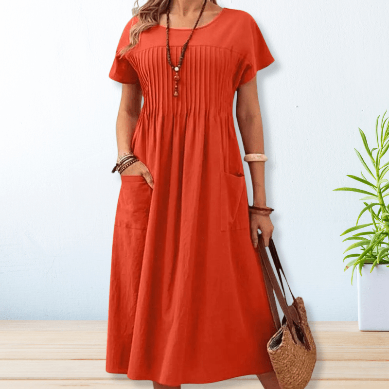 Charis | Elegant Pocket Dress