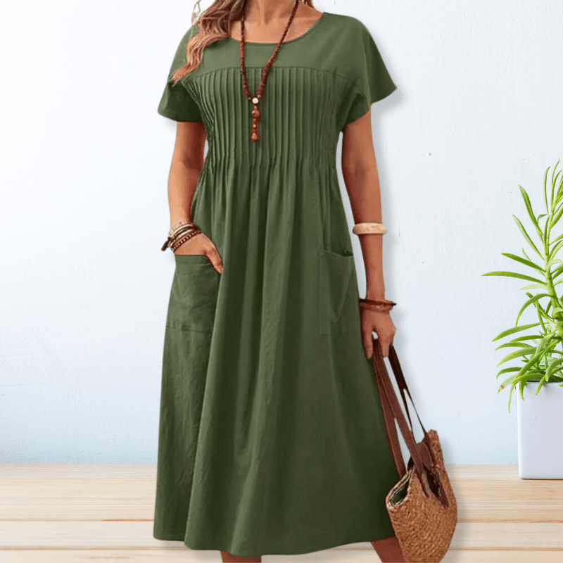 Charis | Elegant Pocket Dress