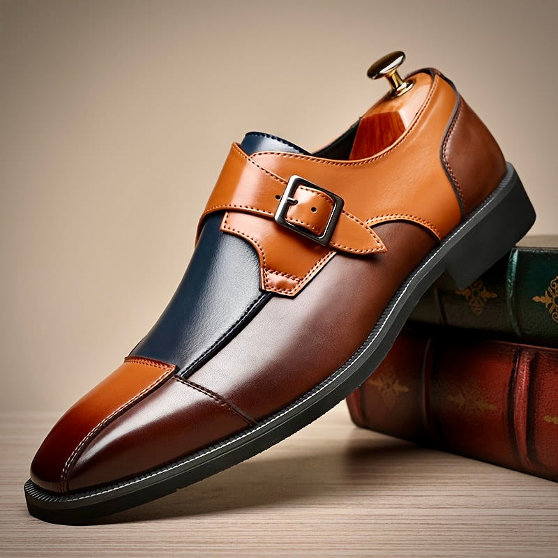Duncan - Single Monk Strap Shoes
