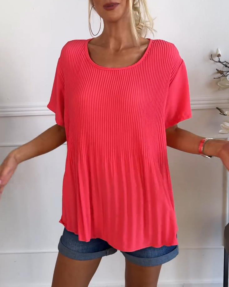 Celeste | Pleated Charm Blouse