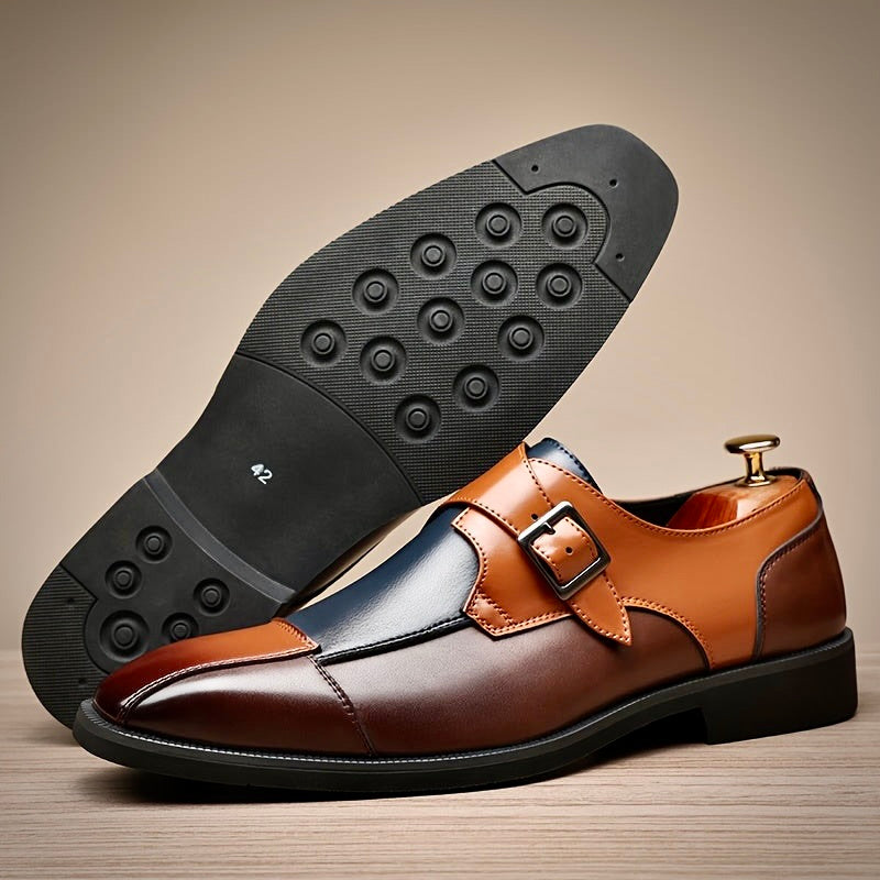 Duncan - Single Monk Strap Shoes
