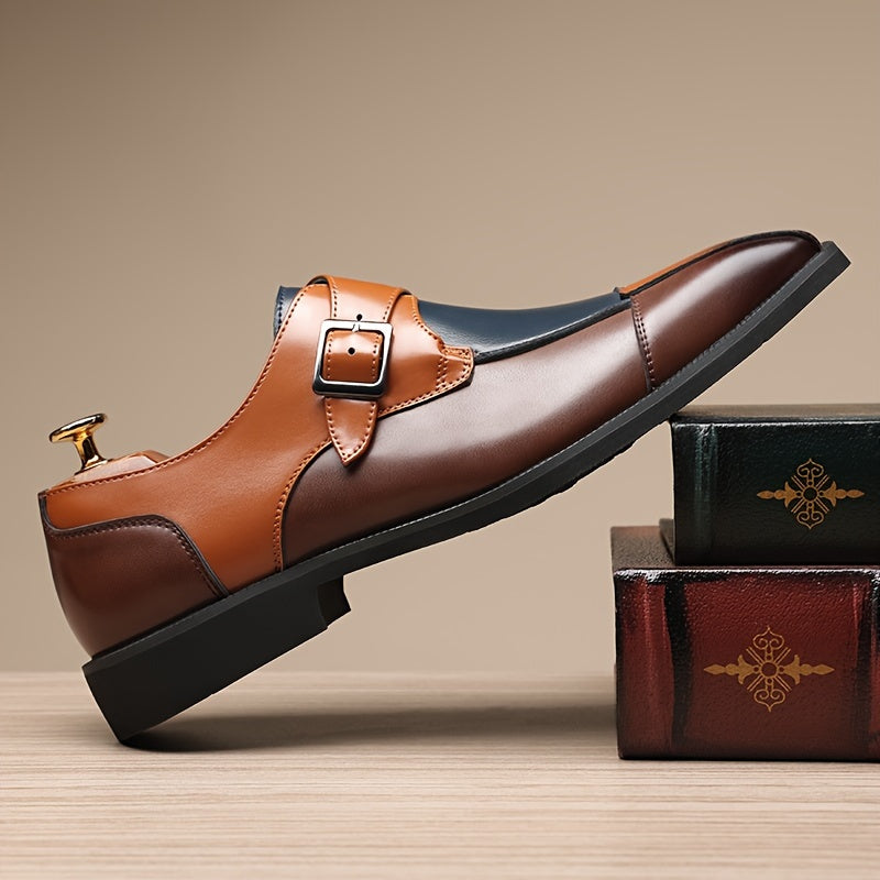 Duncan - Single Monk Strap Shoes