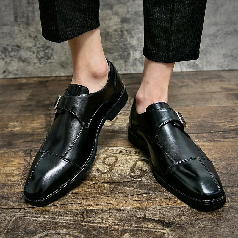Duncan - Single Monk Strap Shoes