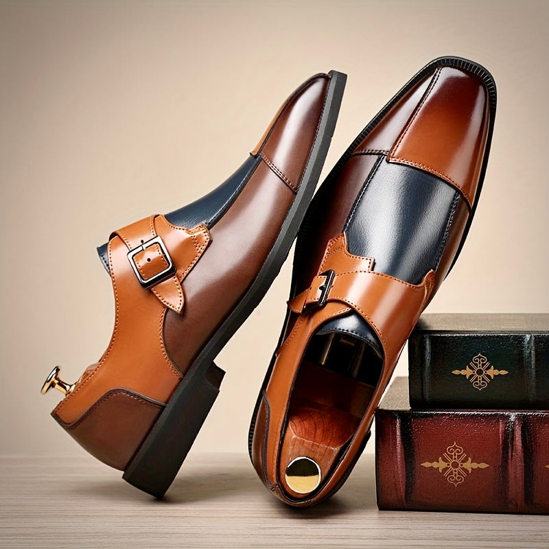 Duncan - Single Monk Strap Shoes