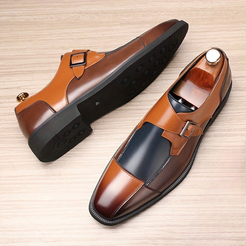 Duncan - Single Monk Strap Shoes