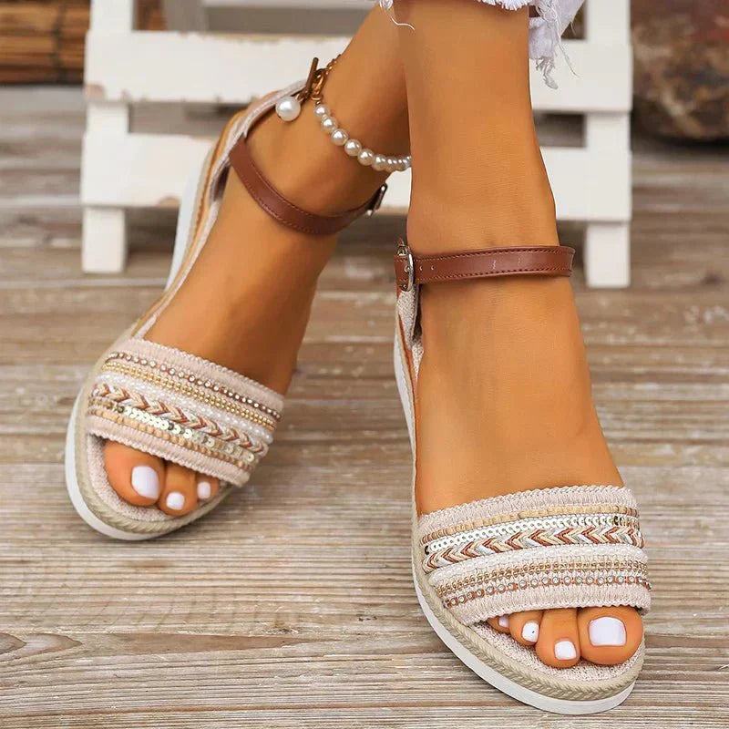 Isla Seaside Breeze Sandals | Effortless Summer Comfort & Style