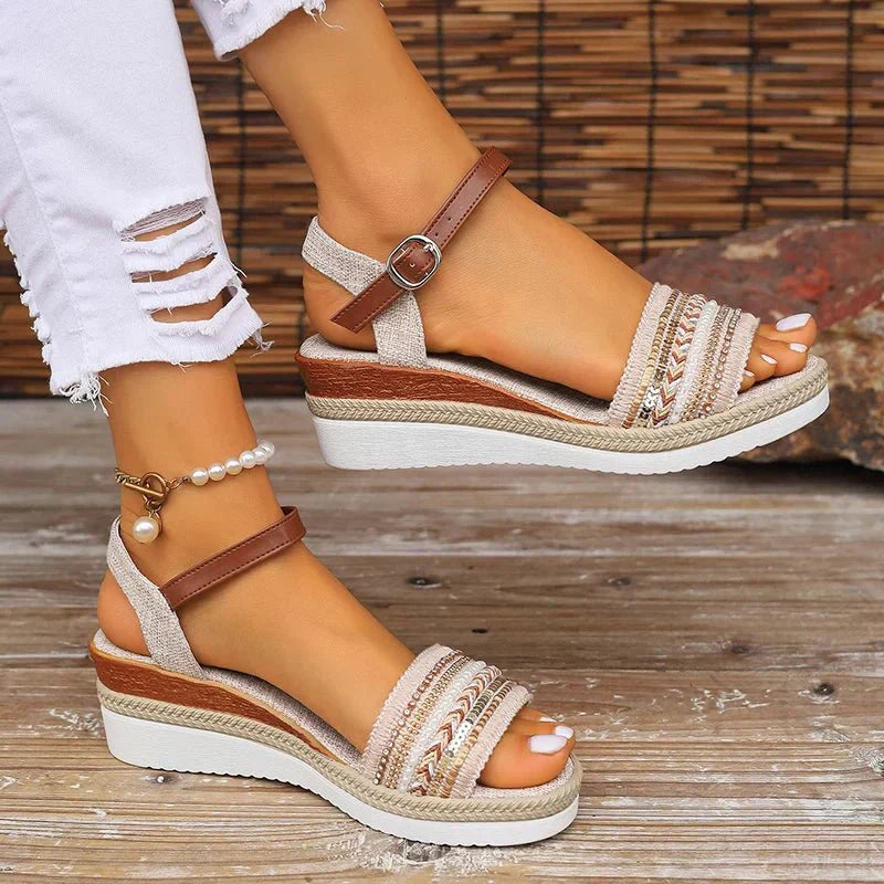 Isla Seaside Breeze Sandals | Effortless Summer Comfort & Style