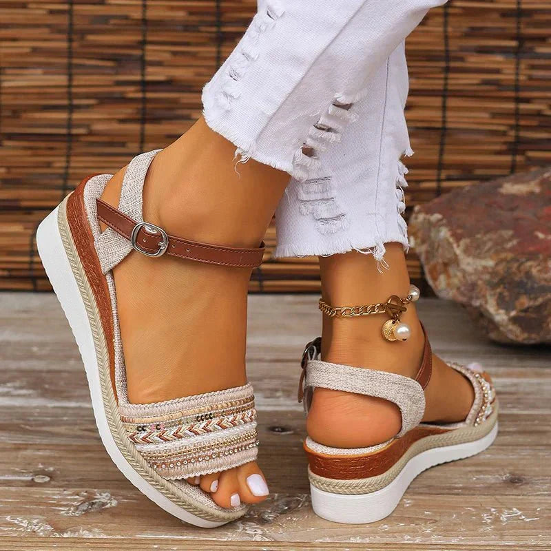 Isla Seaside Breeze Sandals | Effortless Summer Comfort & Style