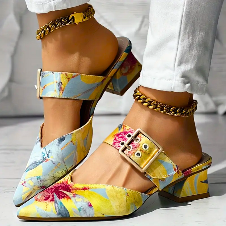 Celeste Charm | Timeless Colourful Heels