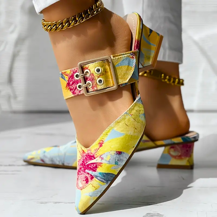 Celeste Charm | Timeless Colourful Heels