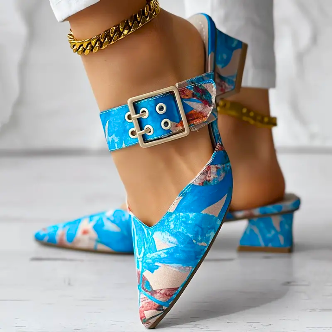 Celeste Charm | Timeless Colourful Heels