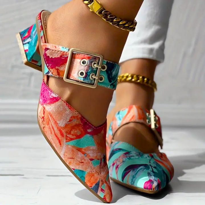 Celeste Charm | Timeless Colourful Heels