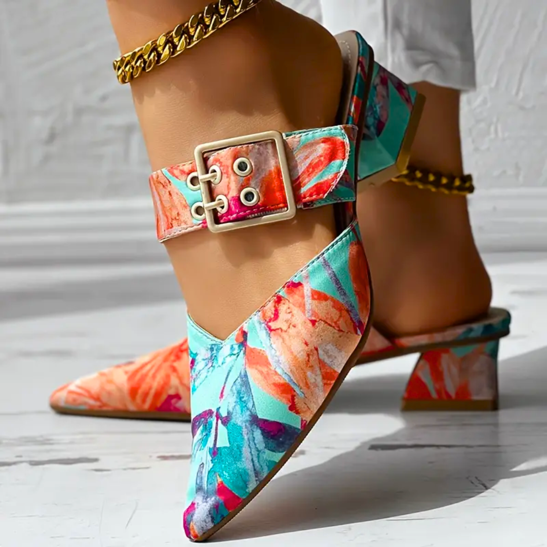 Celeste Charm | Timeless Colourful Heels