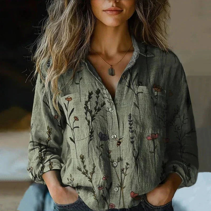 Harper | Boho-Inspired Printed Blouse