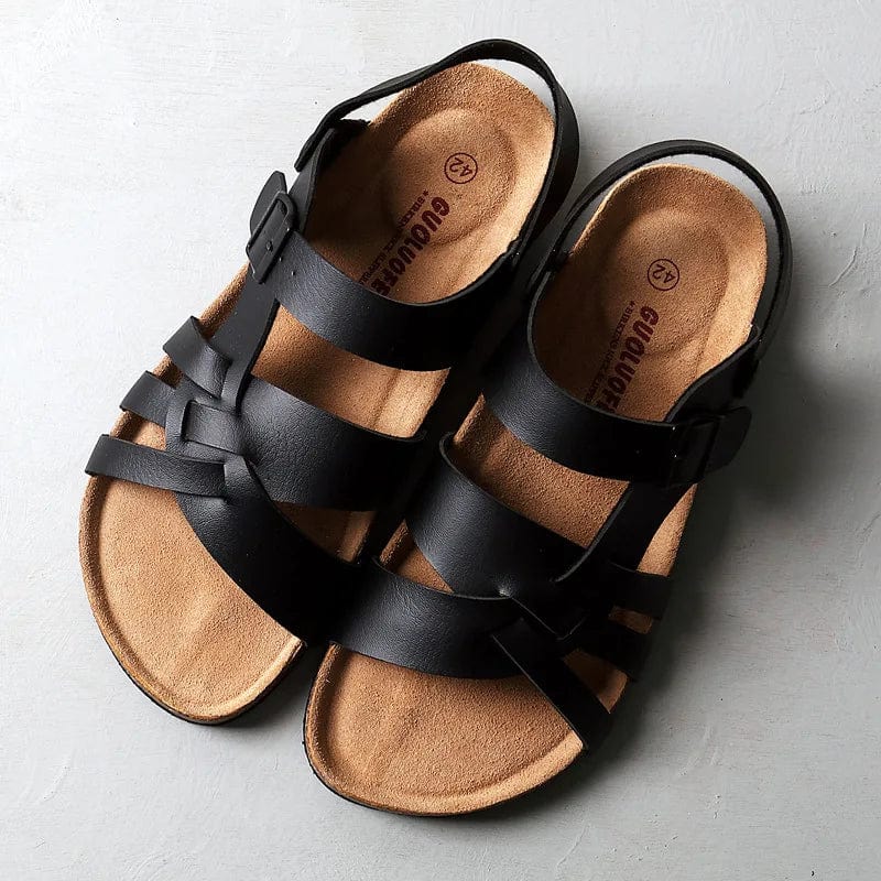 Astrid™| Orthopedic Leather Sandals