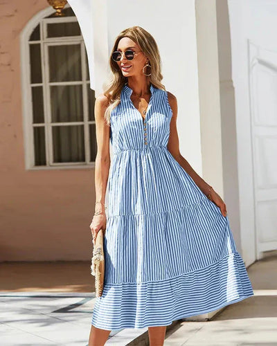 ALESSIA™ | Striped Summer Dress