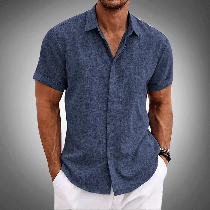 Maxwell- Linen-Cotton Shirt