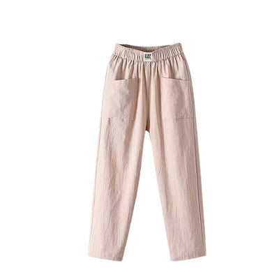 MAIA™ - CLASSIC LINEN BLEND TROUSERS