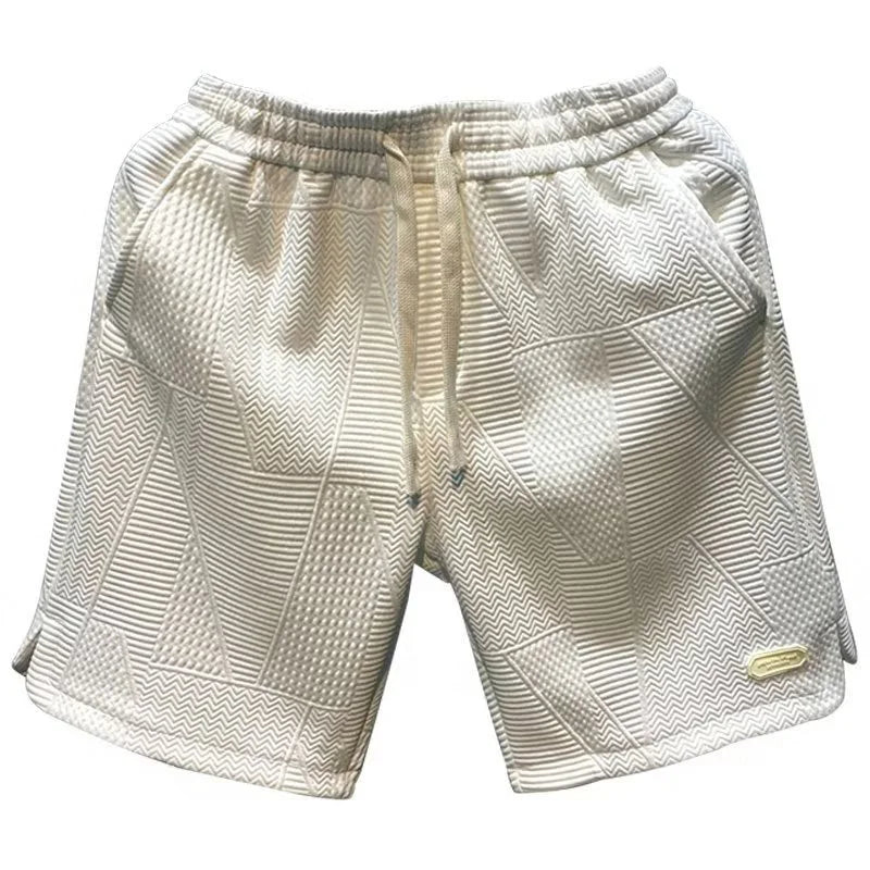 Harper | Herringbone Summer Shorts