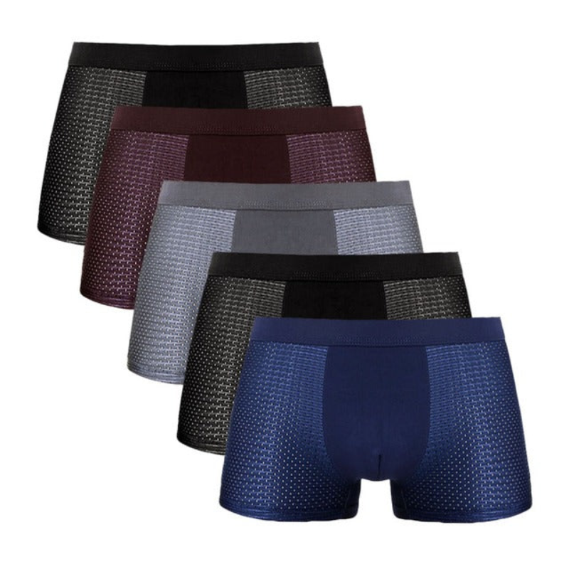 Bamboo Fibre Boxer Shorts - For All-day Comfort