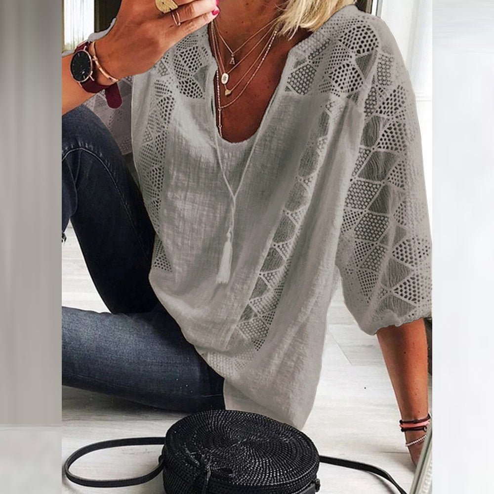 Calla | Boho Chic Crochet Blouse