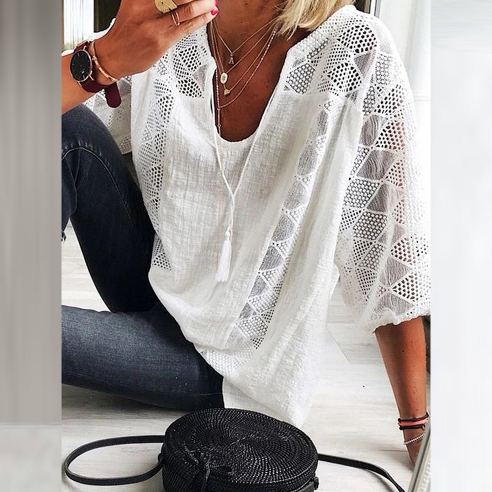 Calla | Boho Chic Crochet Blouse