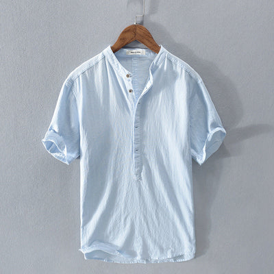 Giancarlo™ | Linen Short-Sleeve Shirt